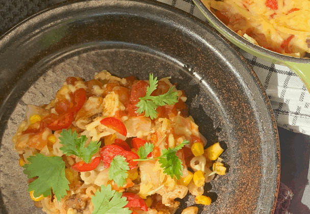 MUU Papupala Fajita meksikolainen makaronilaatikko