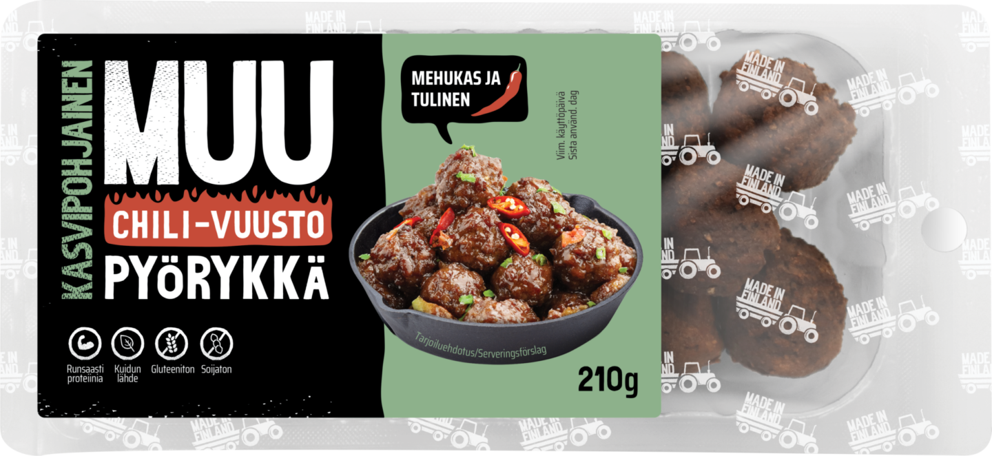 MUU Chili-vuusto pyörykkä - maukas ja tulinen