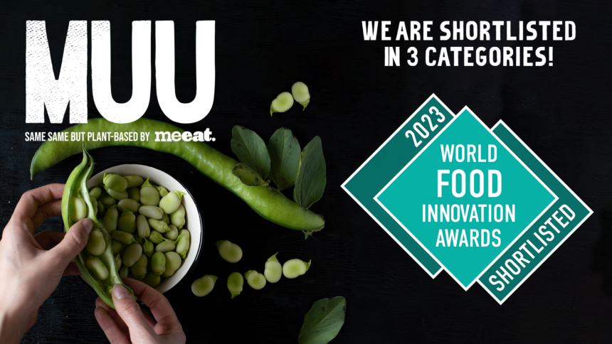 Three Finalist Nominations at World Food Innovation Awards for Meeat!